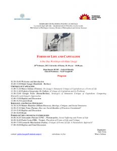 Seminario di filosofia politica e sociale