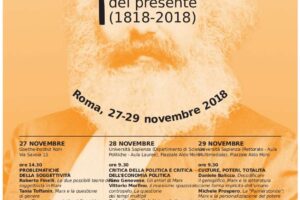 Marx e la critica del presente