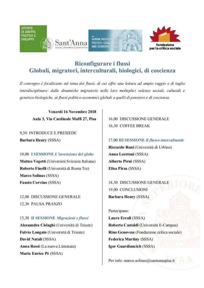 Riconsiderare i flussi