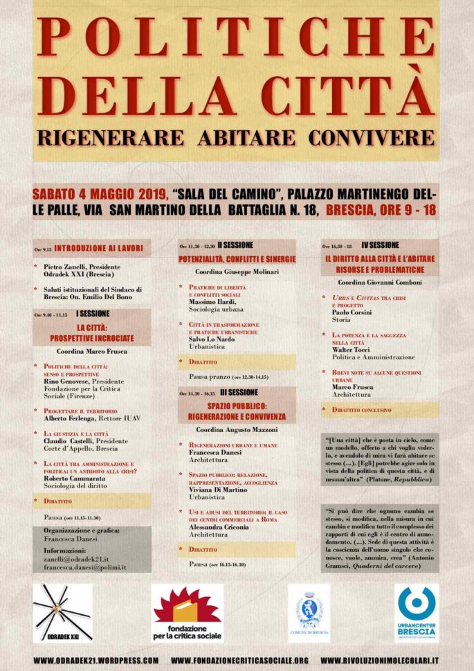 politiche della città