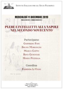 Plebe e intellettuali a Napoli nel secondo Novecento