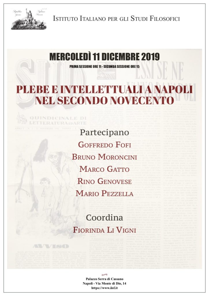 Plebe e intellettuali a Napoli nel secondo Novecento